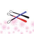 thumbnail image 1 of WHAMVOX 3pcs Plastic Shoe Extractor Ergonomic Shoehorn Tool for Easy Shoe Removal at Home Office Travel Assorted Color, 1 of 8