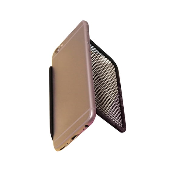 WHAMVOX 3pcs Portable Iron Net Name Business Holder Name Organizer Business Box (Black)