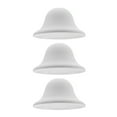 thumbnail image 1 of WHAMVOX 3pcs Replacement Plastic Lamp Shade for Ceiling Fan Light Small Lampshade for Table Lamp Bell Lamp Shade for Floor Lamp Decoration, 1 of 8