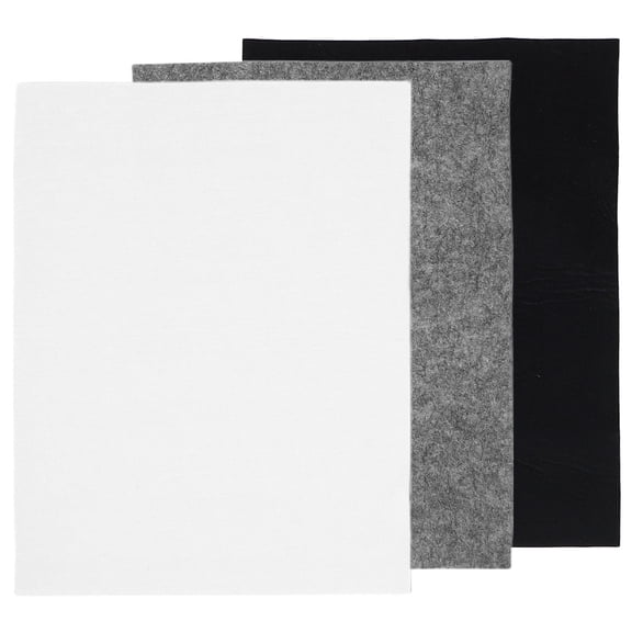 WHAMVOX 3pcs Thickened Felt Mat For Chinese Calligraphy Writing Practice Pad Easy To Clean Multi-Functional Desk Mat For Art And Craft