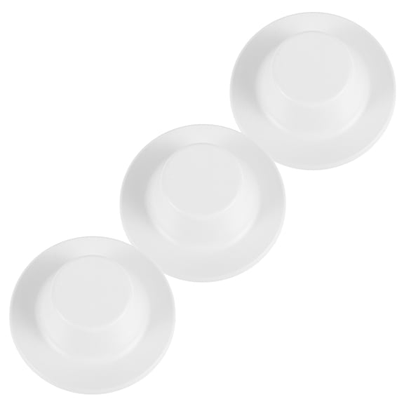 WHAMVOX 3pcs Water Pipe Caps Self-adhesive Plate Cover Pipe Decoration