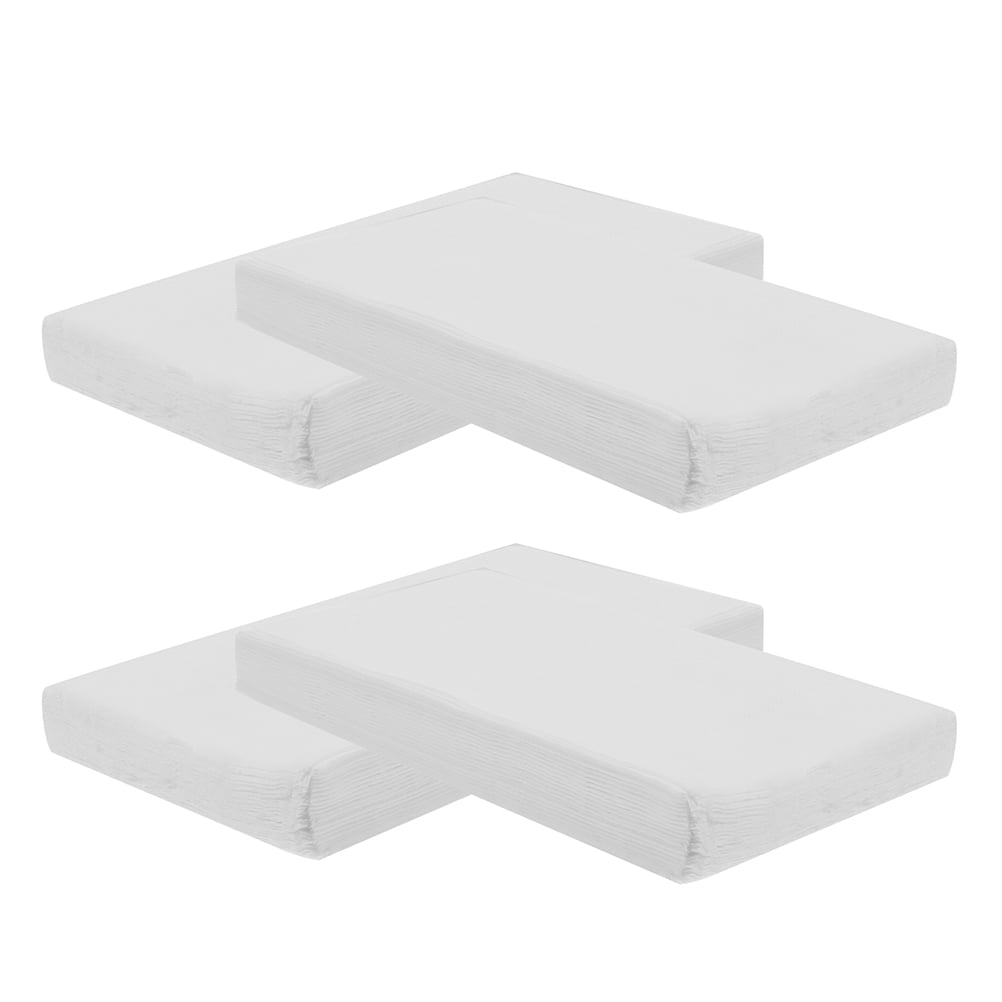 WHAMVOX 4 Bags Napkins Car Tissue Travel 17.00X9.00X0.10CM White
