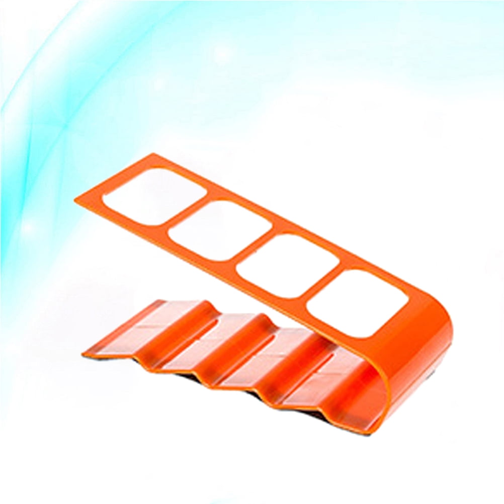 DECORNIJIA Storage Rack Orange 1Pack 7.3x2.8x2.6in Plastic Remote ...
