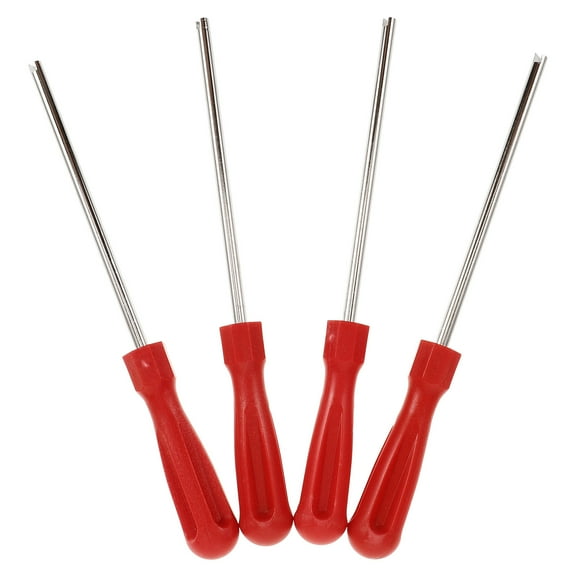 WHAMVOX 4 PCS Valve Core Removal Tool Replacement Bike Red