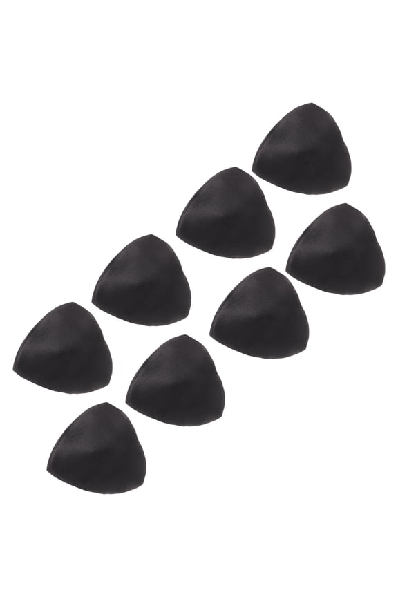 4 Pair Wireless Bra Liners Sports Pads Inserts Well 's Black