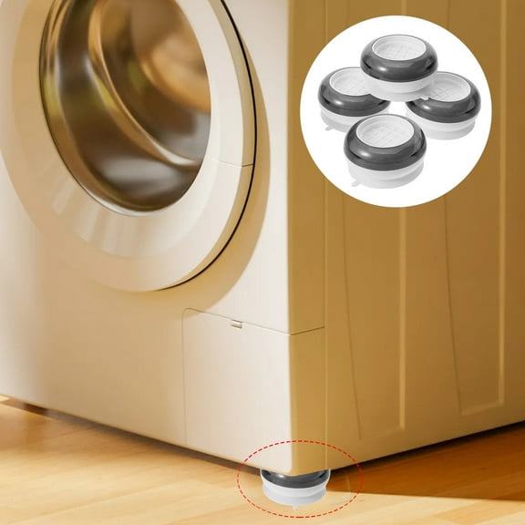 WHAMVOX  4 Pcs Anti Moving Washer Pads Furniture Sliders Non-slip Mat Baby