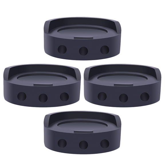 WHAMVOX 4 Pcs Anti-slip Fixing Mat Set Washing Machine Pad Anti-skid