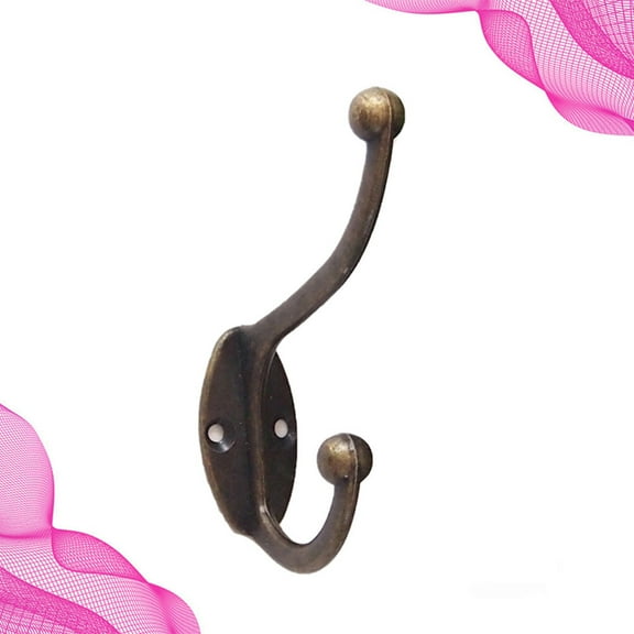 DECORNIJIA Hat Hooks Hanging Hook Zinc Alloy 4Pcs