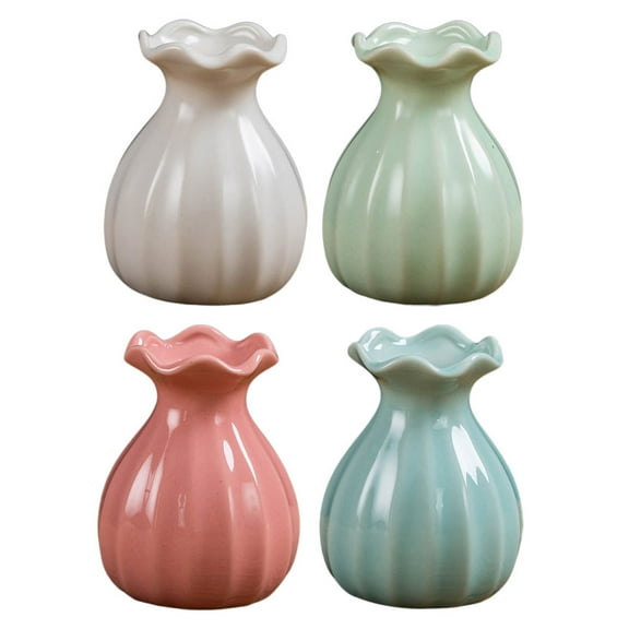 WHAMVOX 4 Pcs Aromatherapy Bottle Decoration Decorative Home Accessories Mini Vase Vases Small