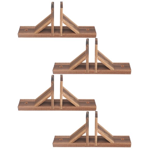 WHAMVOX 4 Pcs Base for Small Fence Support Fencing Garden Border Baby