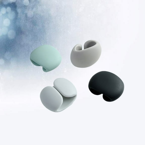 WHAMVOX 4 Pcs Cable Organizer Cord Organizer Earphone Cord Holder 2.5*2.5cm