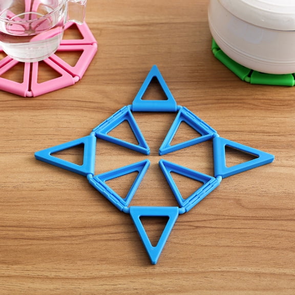 WHAMVOX 4 Pcs Cool Coasters Cup Mat Heat Insulation