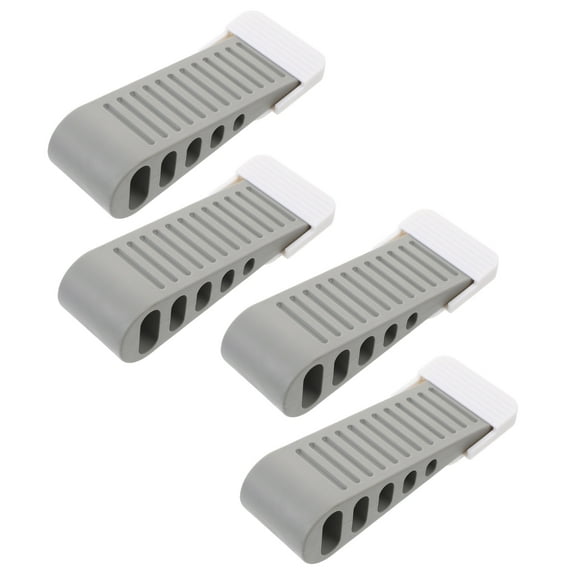 WHAMVOX 4 Pcs Doorstops Wedge Stoppers for Bottom of Security Sturdy Baby Office