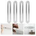 thumbnail image 1 of WHAMVOX  4 Pcs Drawer Adjustable Stainless Steel Corner Code, 1 of 8