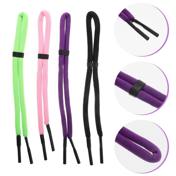 WHAMVOX 4 Pcs Eyeglasses Sun Glasses Glasses Rope Hunting Glasses Strap Toddler 66X1.2CM
