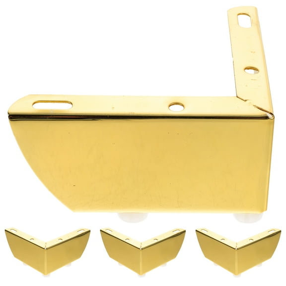 WHAMVOX 4 Pcs Feet Legs Angled Coffee Table Classic Furniture