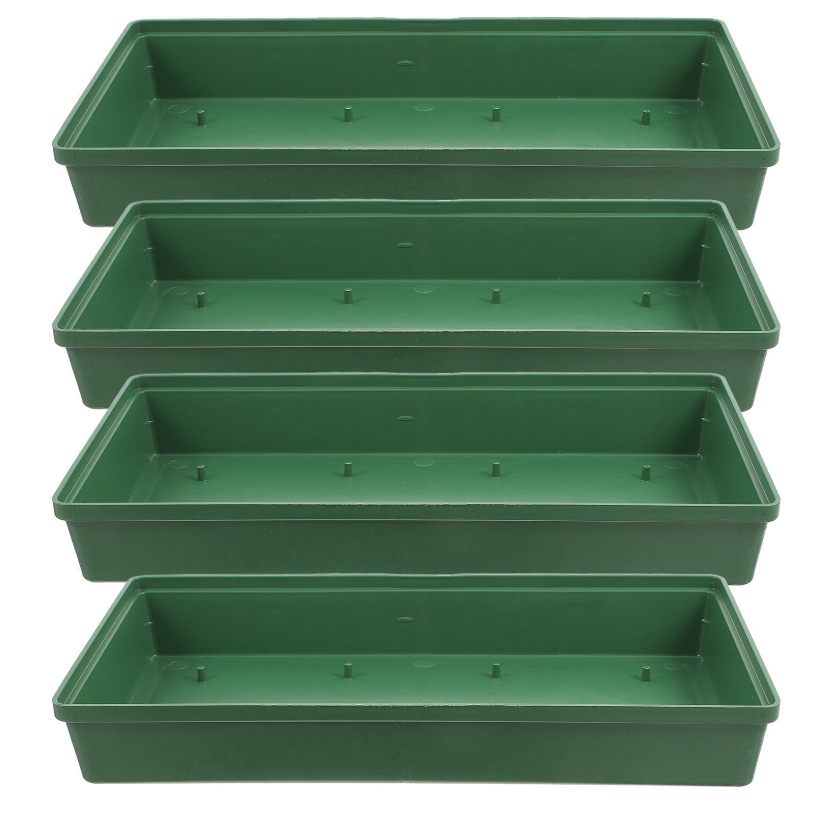 YSNOOWE 4Pcs Convenient Floral Tray with Durable Plastic Material for Fresh Flower Containers