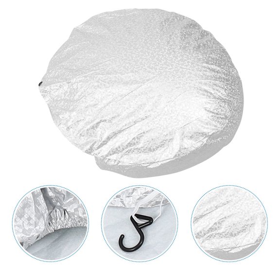 WHAMVOX  4 Pcs Garage Tire Shield Trustworthy Covers Dust Protectors for Tires