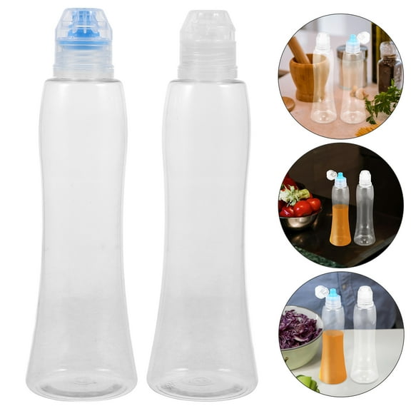 YSNOOWE Travel Condiment Containers Pet 4Pcs 8.1In Tall