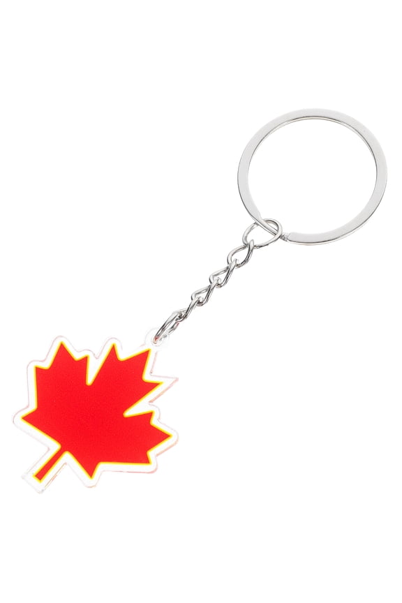 4 Pcs Maple Leaf Keychain Shaped For Backpack Car Key Decoration Leaf Shaped Keychain Charm For Women Cute Bag Pendant Charms