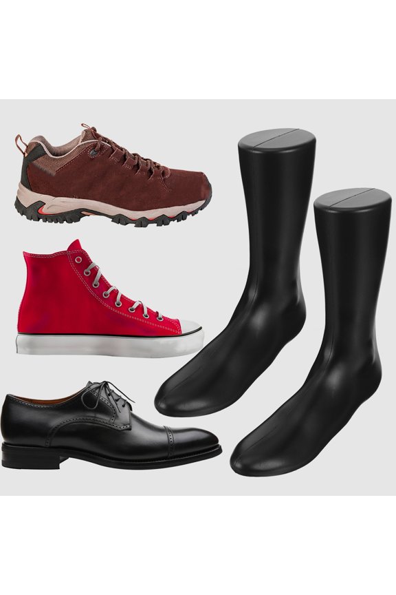 4 Pcs Model Shape Work Man 24.00X23.00X7.50CM Black