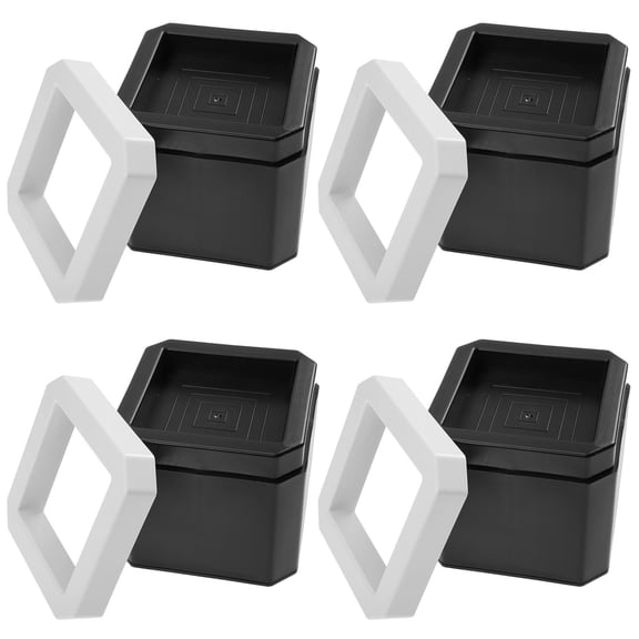 WHAMVOX 4 Pcs Non-slip Mat Heavy Duty Furniture Risers Leg Protectors