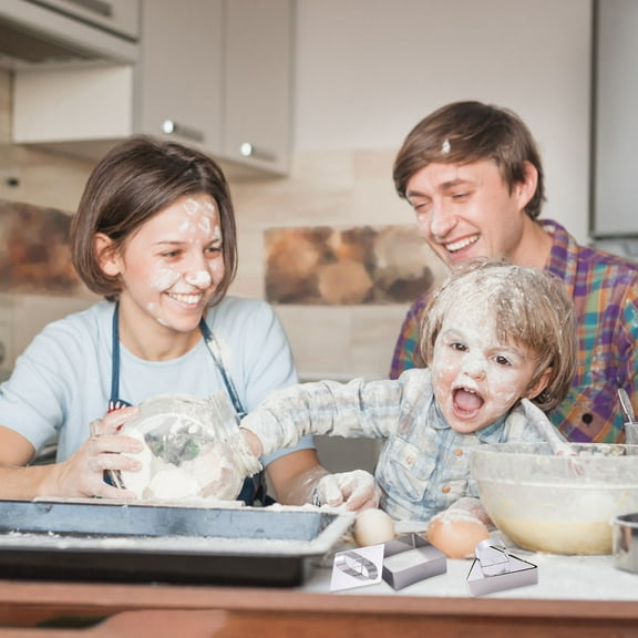 WHAMVOX  4 Pcs Oven Baking Equipment Easy to Clean Molds Environmental Tools