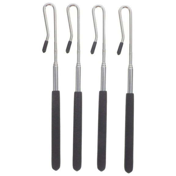 WHAMVOX 4 Pcs Puppet Manipulation Hand Rods Arm Movement Accessories Child Silver