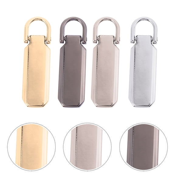 YSNOOWE 4-Piece Zipper Slider Repair Kit for Bags, Easy to Install Replacement Set for Zipper Fixing