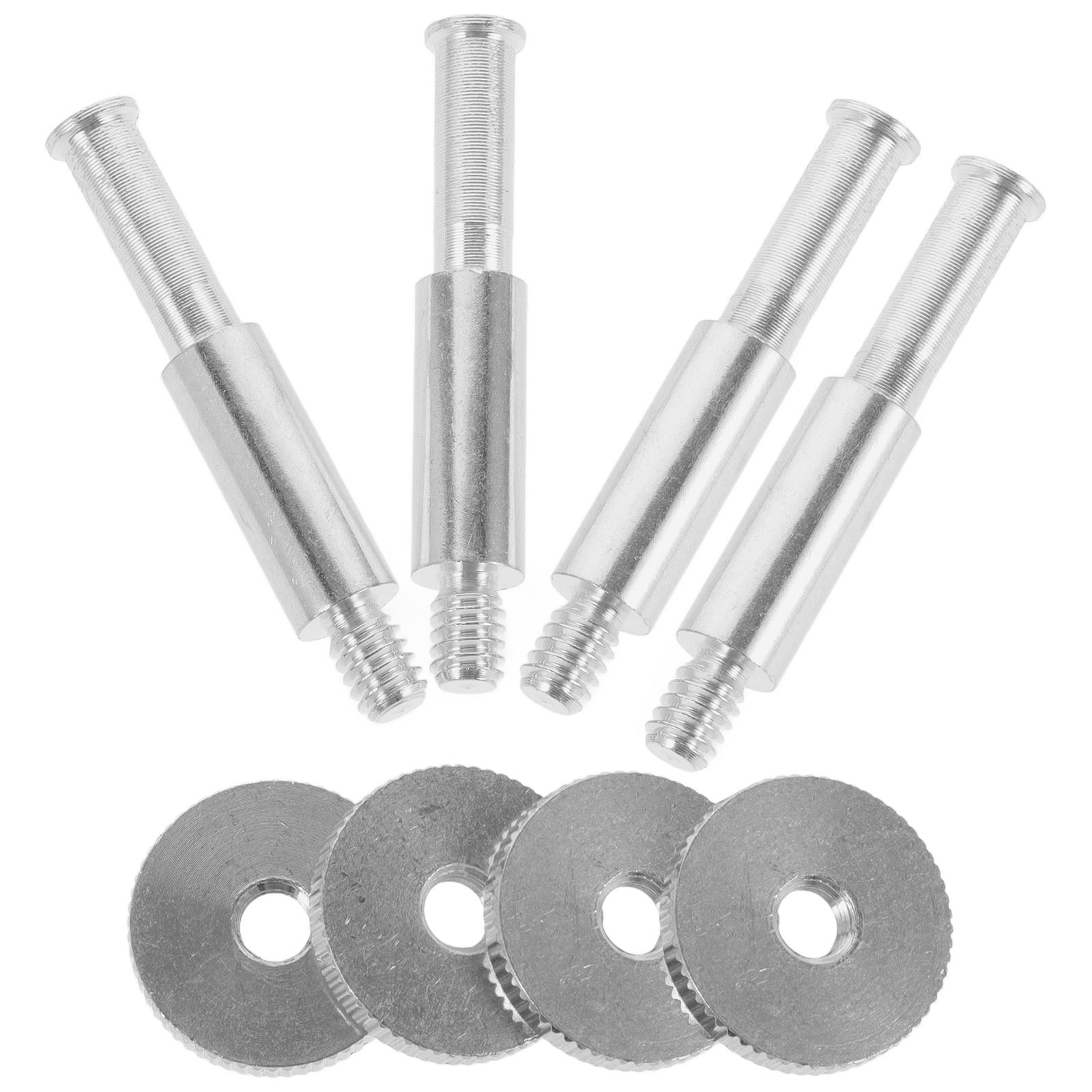 WHAMVOX 4 Pcs Replacement Mic Thread Adapter 1/4 Microphone Recording ...