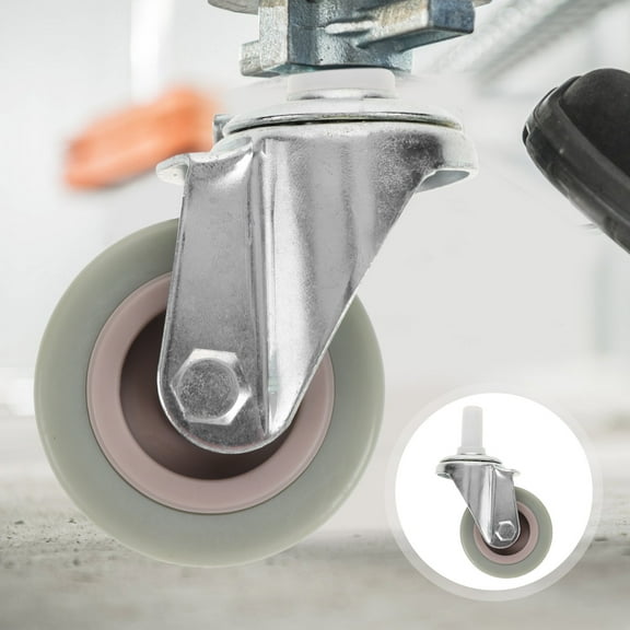 WHAMVOX 4 Pcs Replacements Wringer Wet Dry Mop Mops Shopping Silver