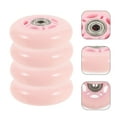 thumbnail image 1 of WHAMVOX  4 Pcs Roller Skating Accessory Skate Wheels Replacements Inline Child Pink, 1 of 8