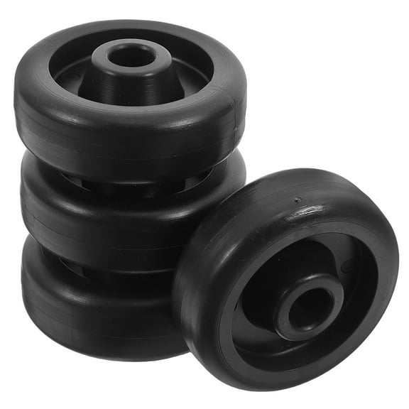 WHAMVOX 4 Pcs Roller Wheel Universal Replacement Wheels Stationary Bike Fitness