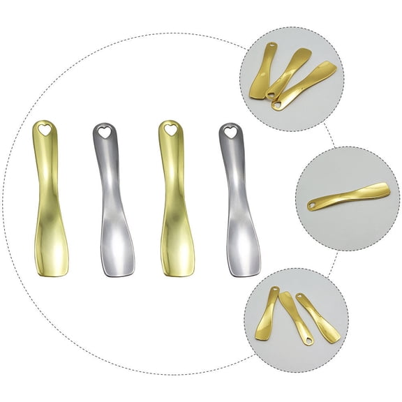 WHAMVOX 4 Pcs Salon Beauty Tool Cosmetic Tools Facial Spoon Makeup Cream