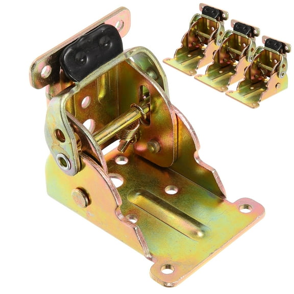 WHAMVOX 4 Pcs Self Locking Folding Hinge Foldable Table Legs