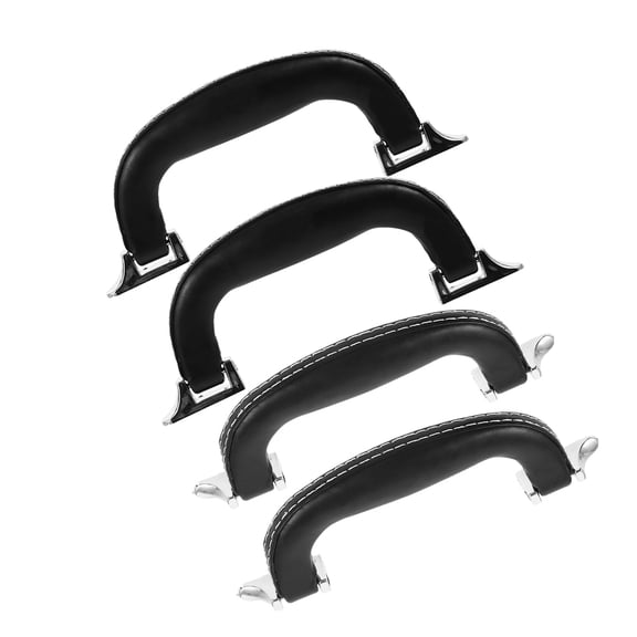 WHAMVOX  4 Pcs Suitcase Pull Handle Bag Handles for Making Travel Black