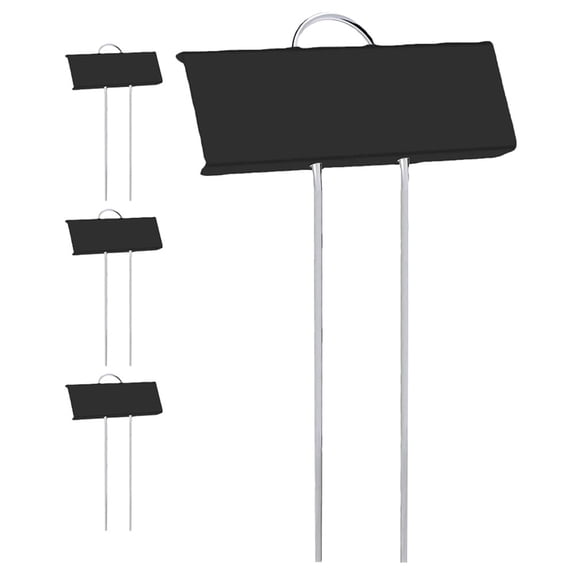 WHAMVOX 4 Pcs Tags Plant Label Insert Plant Growth Tracking Plant Identification 30x9cm