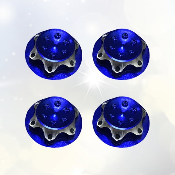 WHAMVOX 4 Pcs Wheel Rim Rc Crawler Car Rims Anti-slip Nut