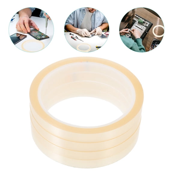 DECORNIJIA Heat Resistant Tape Adhesive Thermal Tape 4 Rolls 33m X 1.5in