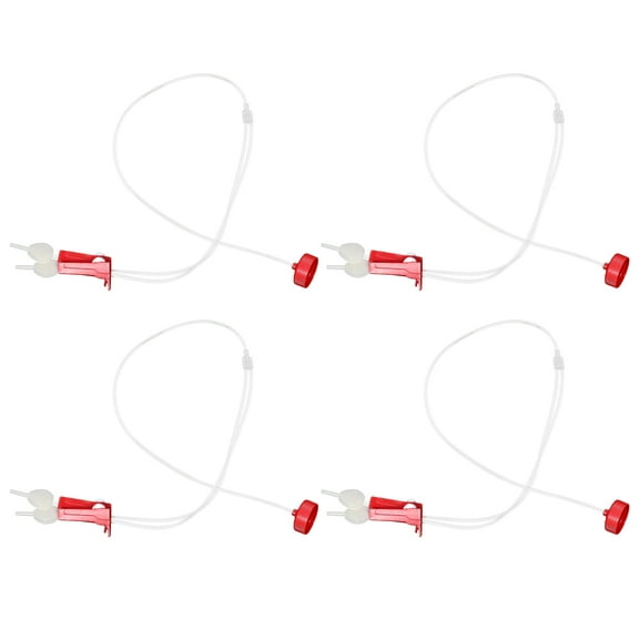 WHAMVOX 4 Sets Plastic Infusion Duct for Tree Fruit Tube Garden Plants
