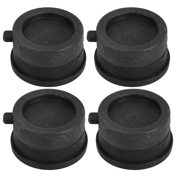 WHAMVOX 4 Sets Statue Scene Layout Water Mill Decor Miniature Stone Mill Adornments