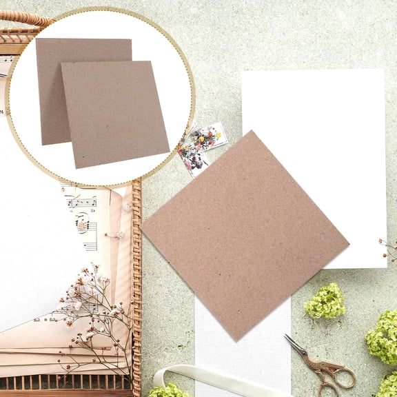 WHAMVOX 4 Sheets Pressing Kit Absorbent Board Dried Flower Specimen Blotter Paper