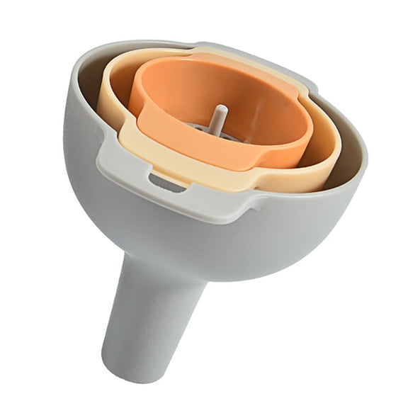 WHAMVOX  4 in Pour Foldable Silicone Funnel Household Gadgets Kitchen