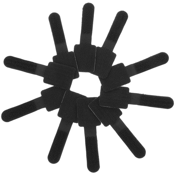 WHAMVOX 40 Pcs Cord Ties for Electrical Cords Self-adhesive Wire Manager Cable