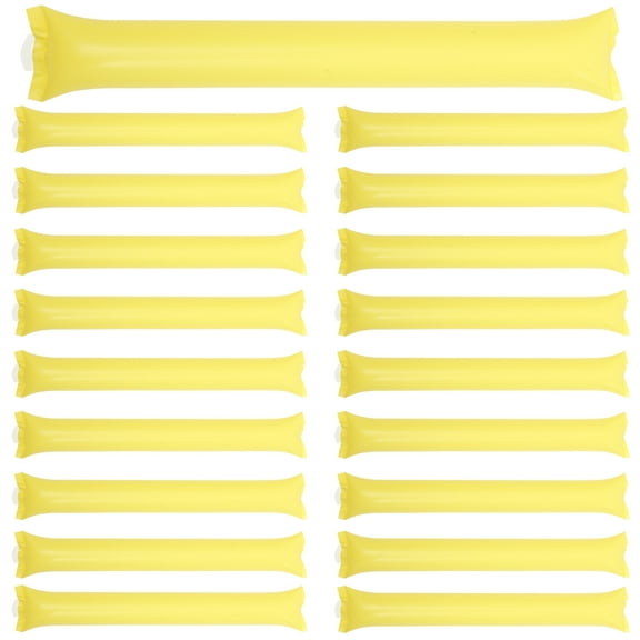 WHAMVOX 40 Pcs Noise Sticks Inflatable Noisemakers Party Favors Inflatables Yellow