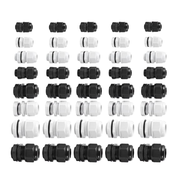 WHAMVOX 40 Pcs Waterproof Cable Connector Splice Connectors Joints Outdoor The Wire