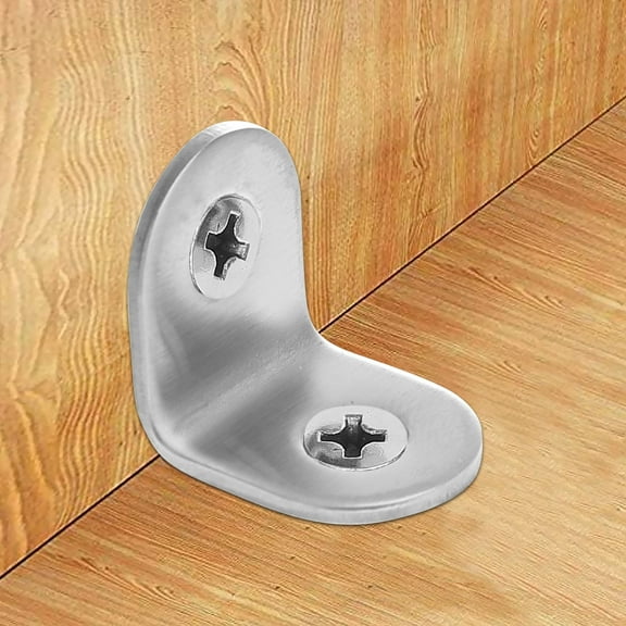 WHAMVOX  40 Sets Brace L-shaped Corner Code Fastening Brackets Reusable