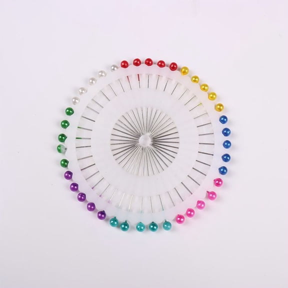 WHAMVOX 40pcs Sewing Colorful Plastic Head Craft DIY Needle Berry Clothing Accessories Needle for Craft