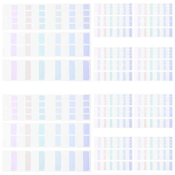 WHAMVOX  420 Pcs Strips with Adhesive Index Sticker Student Use