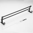 thumbnail image 1 of LITINKIMI Towel Holder for Bathroom Aluminium Alloy 1Pcs 19*3.7*4.9in, 1 of 8